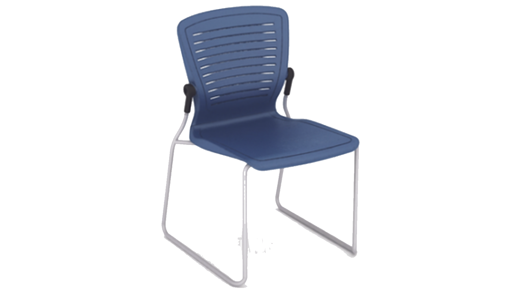 Rendering of the desk chair added into a fully furnished Mines Park unit